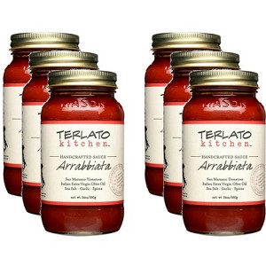 Terlato Kitchen Sauce Arrabbiata Small Batch - Pack of 6 - 24 oz - 1 of 2