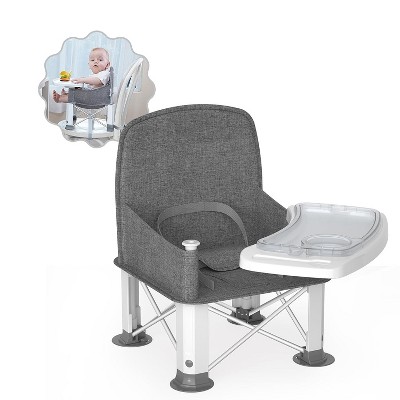 BabyBond Baby Travel Booster Seat with Double Tray
