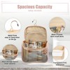Unique Bargains Transparent Hanging Makeup Bags and Organizers 1 Pc - 3 of 4