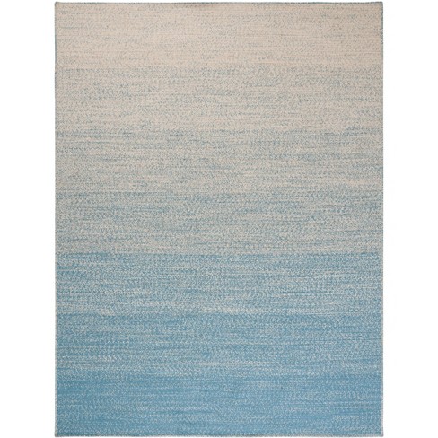 Non Skid Washable Kitchen Runner Rug Set Of 2 - 70 % Cotton Kitchen Floor  Mat[geometric-turquoise] : Target