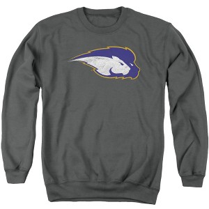 Hofstra University Official Distressed Primary Logo Adult Crewneck Sweatshirt - 1 of 4