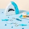 Mini Shark Piñata Blue - Spritz™ - 2 of 4