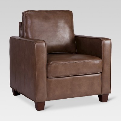 target leather chair