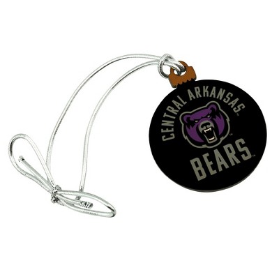 University of Central Arkansas Bears Mini Small Tiny Wood Christmas Tree Holiday Ornament
