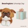 Bearington 8" Boxer Dog Stuffed Animal: Brown and White Plush Faux-Fur, Premium Fill, Realistic Breed Details - 4 of 4