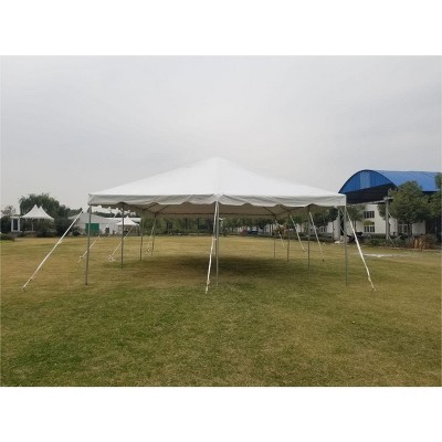 Large White Waterproof PVC Outdoor Party Tent with Sidewalls