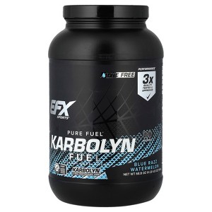 EFX Sports Pure Fuel, Karbolyn Fuel®, Blue Razz Watermelon, 4 lb 4.8 oz (1,950 g) - 1 of 4