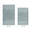 Granada 2 Piece Bath Rug Set 100% Premium Cotton Tufted Non-Slip Backing Bathmats for Bathroom, Super Soft Absorbent, Machine Washable - 2 of 4