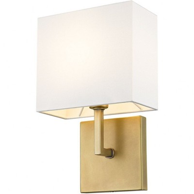 Z-Lite Saxon 1 - Light Wall Light in  Rubbed Brass
