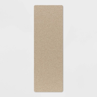 Photo 1 of 60 x 20 Basketweave Kitchen Comfort Runner Tan - Threshold