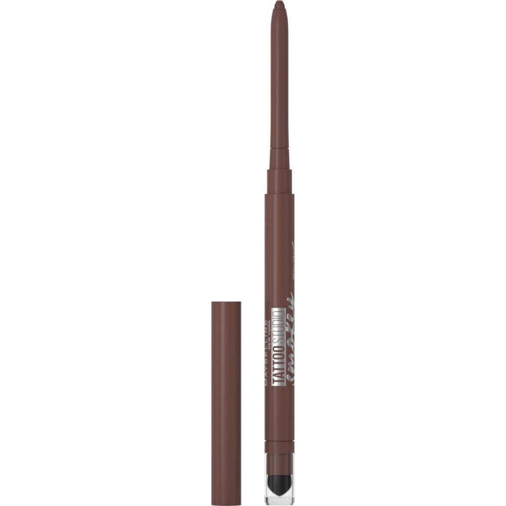 Photos - Eye / Eyebrow Pencil Maybelline Tattoo Studio Automatic Gel Pencil Waterproof Eyeliner - 40 Espressotini - 0.01oz 