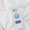 Puredown Luxurious 300TC 100% Organic Cotton Down Feather Fiber Comforter  - Soft and Breathable Duvet Insert - 4 of 4