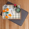 Lisa Argyropoulos Light Cottage Plaid Rectangular Bamboo Tray - Deny Designs - 2 of 2