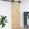 VidaXL Door NARVIK 33.5"x82.7" Solid Wood Pine - 4 of 4