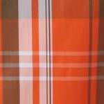 dark orange plaid