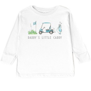 The Juniper Shop Daddy's Little Caddy Toddler Long Sleeve Tee - 1 of 3