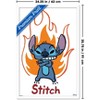 Trends International Disney Lilo & Stitch (2002) - Fire & Attitude Framed Wall Poster Prints - 3 of 4
