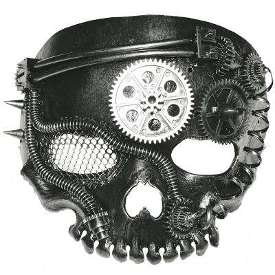 Steampunk Mask Halloween Costume Wearable Accessory