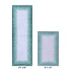 Torrent Collection 2 Piece 100% Soft Cotton Tufted Weave Bath Rug Set, Ombre Pattern, Super Soft & Absorbent, Machine Washable Bathroom Mats - 2 of 4