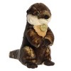 Aurora Medium Sitting Pretty River Otter Miyoni Adorable Stuffed Animal Brown 10" - 2 of 4