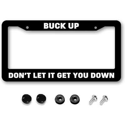 TruAIR Keep Smiling License Plate Frame