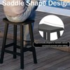 Gulches Outdoor/Indoor Barstool Set of 2 – 24” Seat Height (Fits 36-39” Countertops), Recycled Resin, 300LBS Capacity, Anti-Slip Pads - 4 of 4