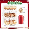 COZONY 100-Piece Shatterproof Christmas Ball Ornaments for Tree Decorations - 3 of 4