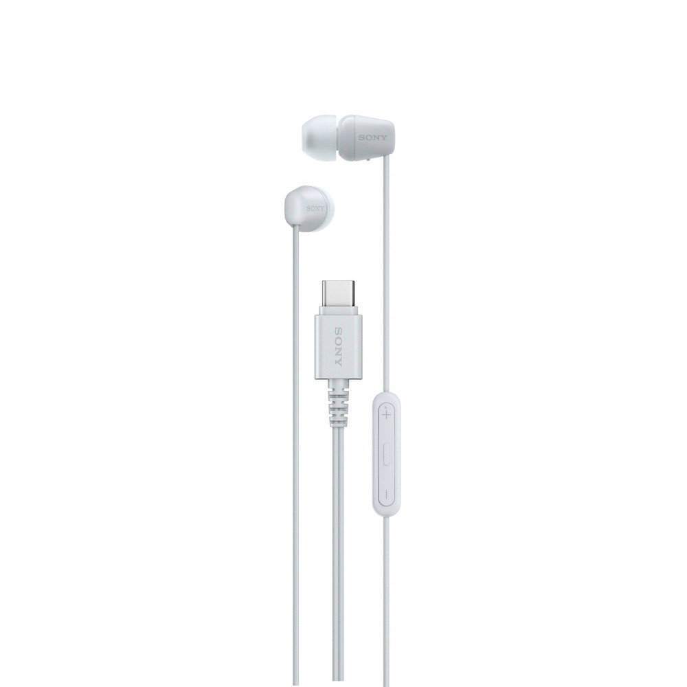 Sony IER-EX15C USB-C Wired In-Ear Headphones - White