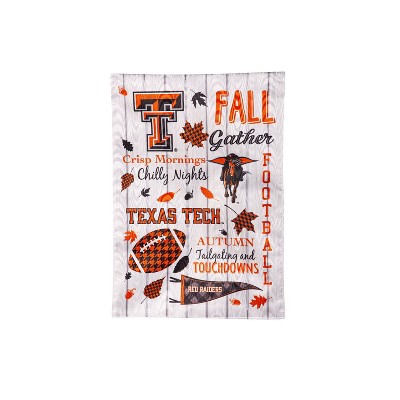 Evergreen Texas Tech University Garden Flag 12 x 18 Inches Indoor Outdoor Decor