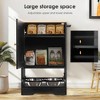 Whisen Dog Feeding Station with Shelves & 3 Bowls - 4 of 4