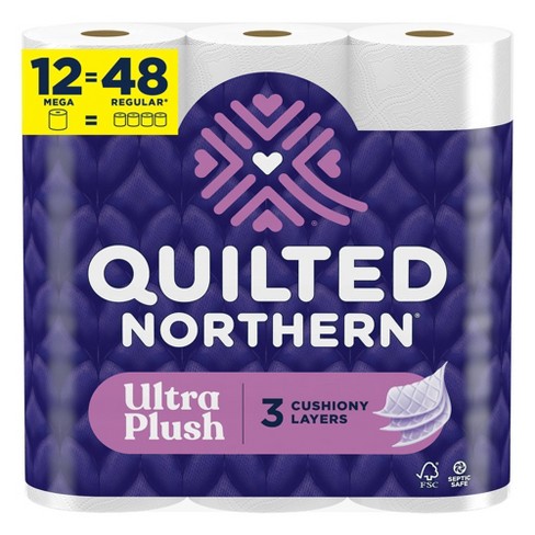 Quilted Northern Ultra Plush Toilet Paper - 12 Mega Rolls : Target