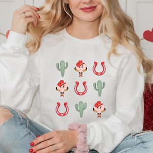 Simply Sage Market Western Valentine Chart Sweatshirt - 1 of 4