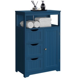 Yaheetech Wooden Floor Cabinet Free Standing Storage Organizer for Living Room - 1 of 4