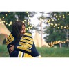 MLB Milwaukee Brewers On Deck Ultra Cozy Blanket: Sports Team Logo Plush Throw - 3 of 3