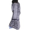 Women's Long Paisley Flowy Duster - LETO - 2 of 2