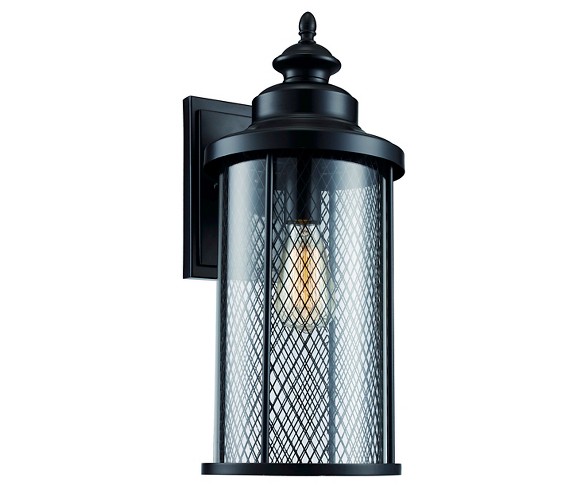 Bel Air Lighting Outdoor Wall Light Black