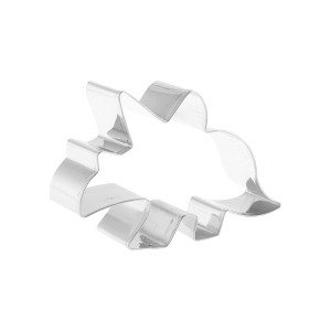 Unique Bargains Pastry Cutter Brachiosaurus Dinosaur-Shaped Dishwasher Safe Stainless Steel Silver Tone 1Pcs - 1 of 4