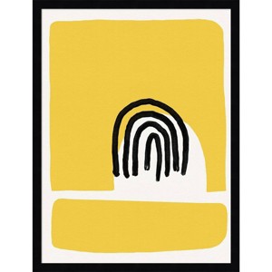 19" x 25" Good Vibes by Jacob Green IV Wood Framed Wall Art Print - Amanti Art: Contemporary Acrylic Lithograph, Vertical Orientation - 1 of 4