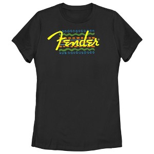 Women's Fender Colorful Logo T-Shirt - 1 of 4
