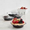 Cuisinart 4pc Mini Fluted Tartlet Pan Set - CMBM-4FLT: Nonstick Steel Bakeware, Dishwasher-Safe, Lifetime Warranty - 3 of 4