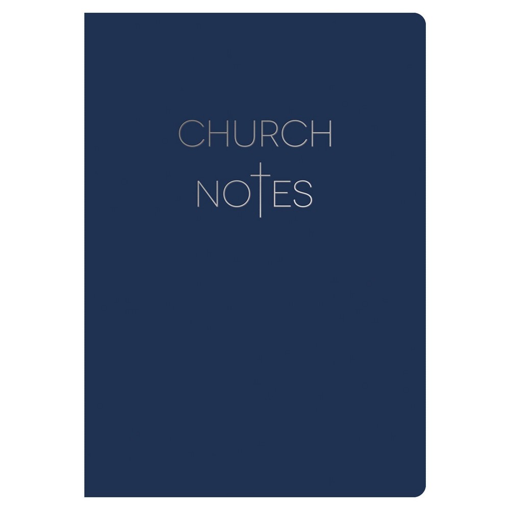 Lined Journal Church Notes: Piccadilly Blue Soft Cover Sermon Notes & Bible Notebook, 6x8.5", 204 Pages