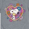 Boys' - Peanuts - Hug Heart Flower Short Sleeve Graphic T-Shirt - 2 of 4