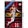 Trends International NBA Atlanta Hawks - Trae Young 20 Unframed Wall Poster Prints - 3 of 4