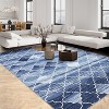 Washable Geometric Runner Rug - Non-Slip Low Pile Carpet for Kitchen, Hallway, Entryway, Laundry Room, Living Room, Bedroom - 4 of 4