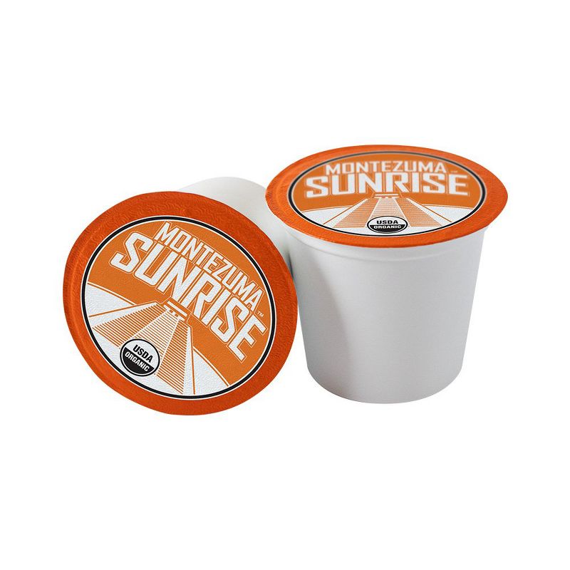 Fresh Roasted Coffee - Organic Montezuma Sunrise Medium Roast Single Serve Pods - 48CT, 2 of 5