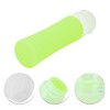 Unique Bargains Portable Cylinder Silicone Pump Bottle Pink 1 Pc - 3 of 4