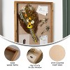 Flash Furniture Peyton Shadow Box Display Case with Linen Liner, Push Pins and Solid Pine Wood Frame - 4 of 4
