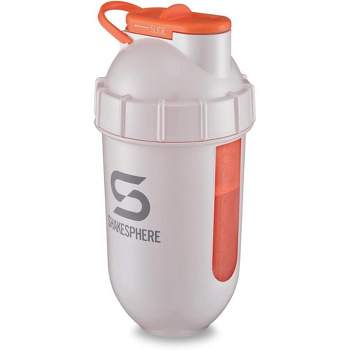 SHAKESPHERE Mixer Jug: Protein Shaker Bottle and Smoothie Cup, 44 oz -  Bladeless Blender Cup Purees Raw Fruit, No Blending Ball - Fluorescent  Yellow