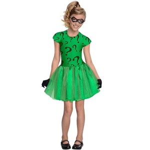 DC Comics The Riddler Tutu Toddler/Child Costume, Toddler - 1 of 1