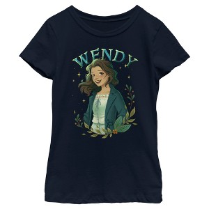 Girl's Peter Pan & Wendy Wendy Portrait T-Shirt - 1 of 4